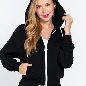 Women's Fleece Jogging Jacket Size M.